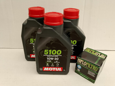 Castrol Power 1 4T 10W40 Teilsyn / Ölfilter Kawasaki Z900 ZR900 Auch RS Ab Bj 17