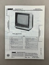 Sears 564.40843650 40843651 Service Manual Sams Photofact Free Shipping