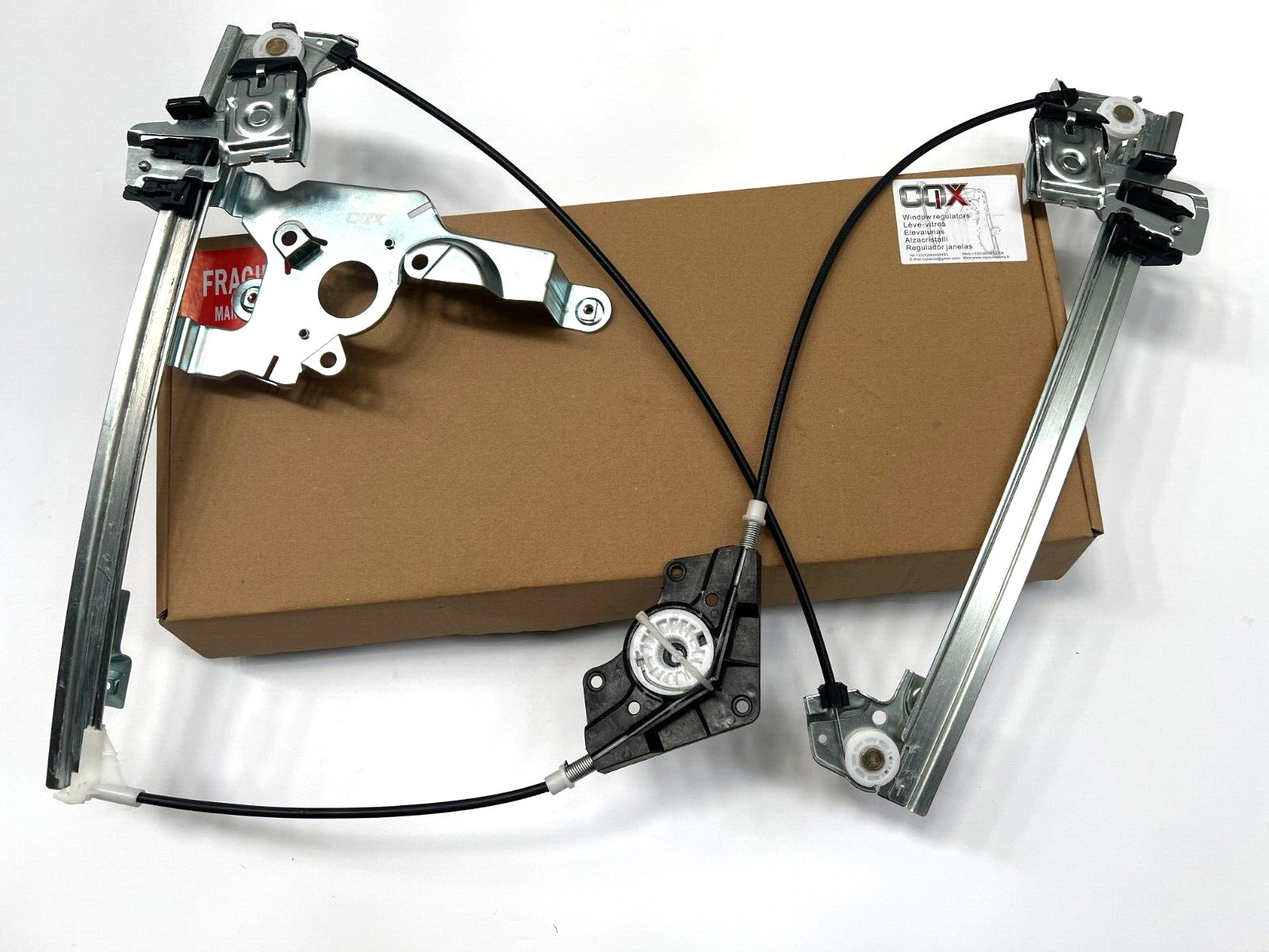Lève-vitre électrique mécanique avant gauche Skoda Octavia 1U0837461B acier