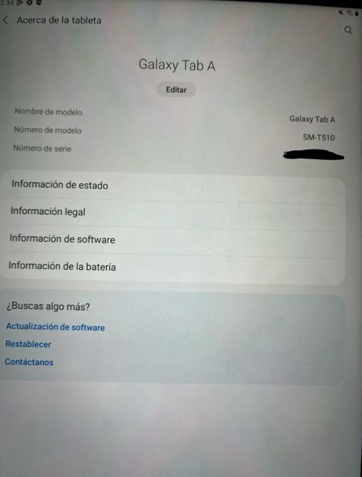 Samsung Galaxy Tab A (2019) · 32GB · Wi-Fi, foto 4 de 4