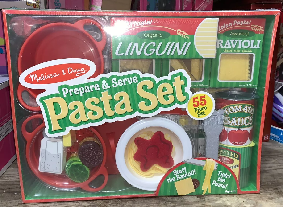 Melissa Doug Prepare Serve Pasta Set eBay