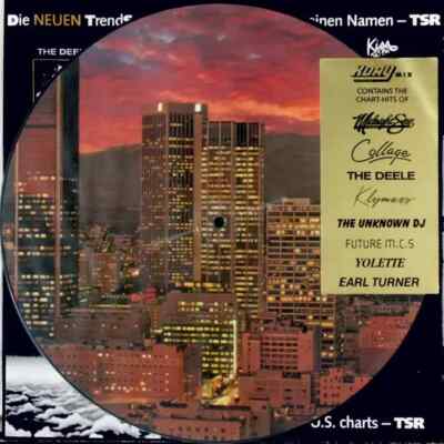PICTURE DISC Collage, Soft Touch, Midnight Star KDAY AM Stereo 1580 TSR Music