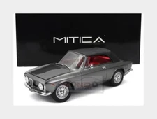 1:18 MITICA Alfa Romeo Giulia 1600 Gtc Cabriolet Closed 1964 Grey MITICA100085 M
