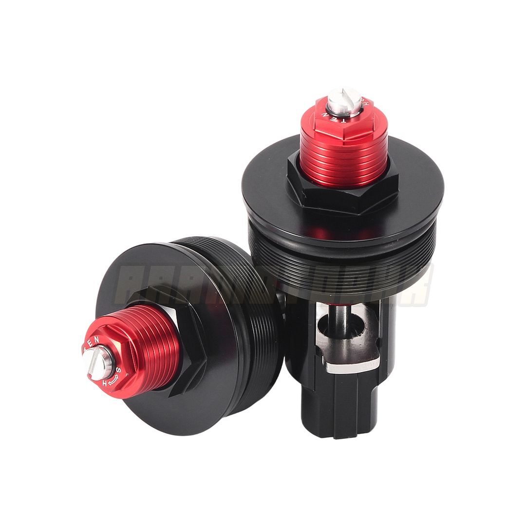 Front Fork Caps Adjusters Bolts Covers For Yamaha YZF-R1 YZF R1