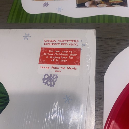 Elf Music From the Major Motion Picture Red Vinyl LP Soundtrack - Picture 3 of 24