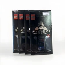 4Pcs Privacy Screen Protector Tempered Glass For Apple iPhone 16 Plus NEW