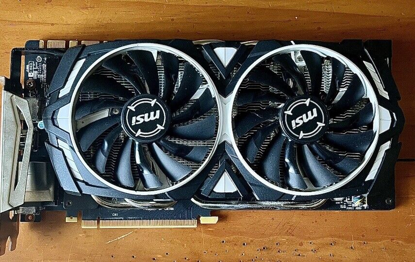 MSI GeForce GTX 1070 TI ARMOR 8GB