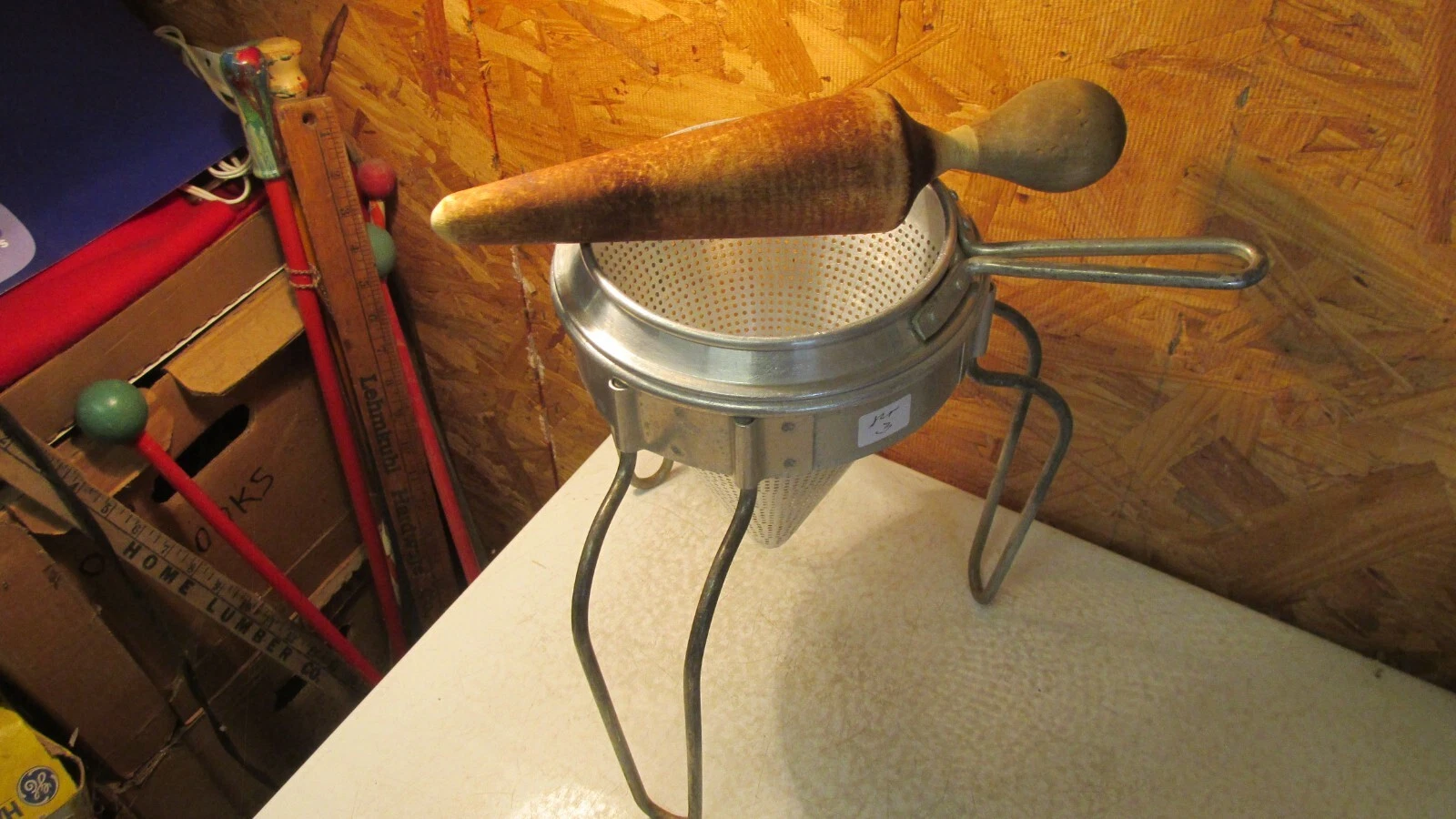 Wear Ever Aluminum Sieve Food Processor Juicer Colander No. 3