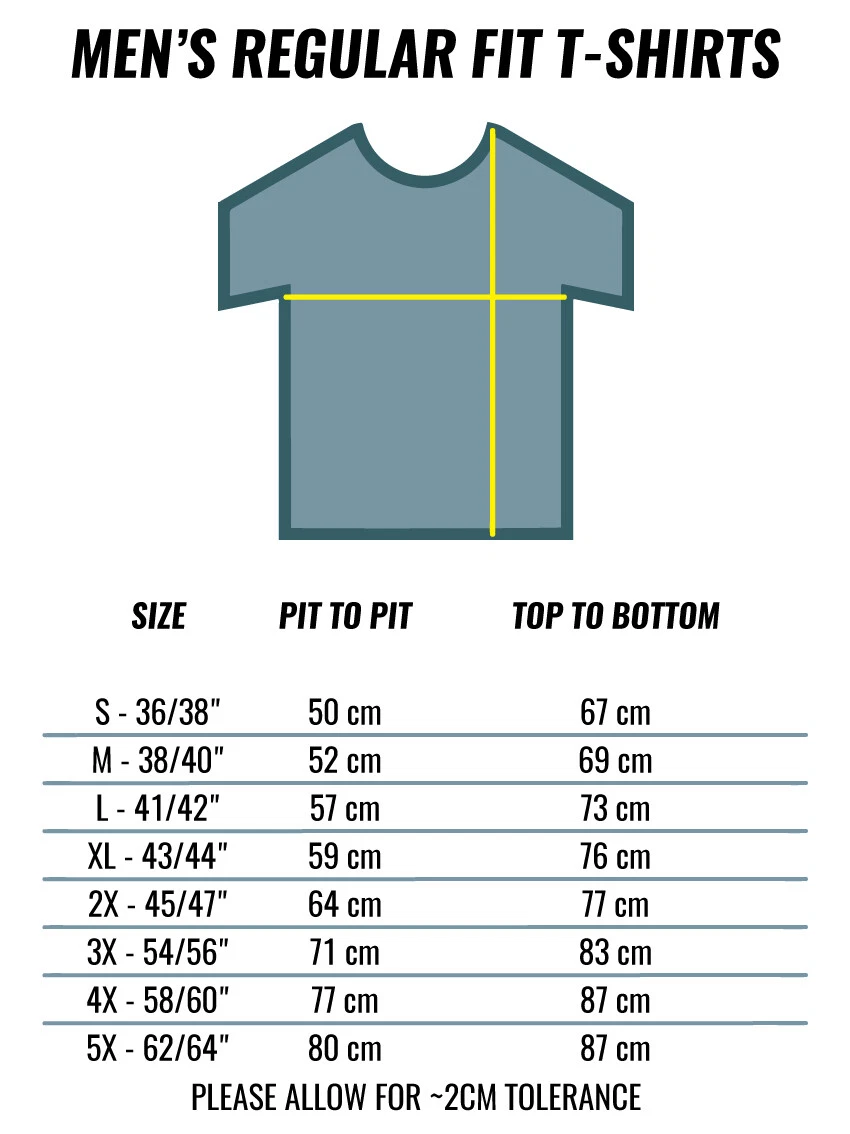Puma t shirt size clearance chart