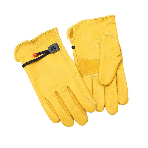 1 Pair Barbecue Glove Delicate Stitching Comfortable Work Cowhide Heat Resistant - Picture 9 of 10