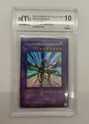 Yugioh 2002 - Gaia The Dragon Champion - LOB-125 - BCCG 10 