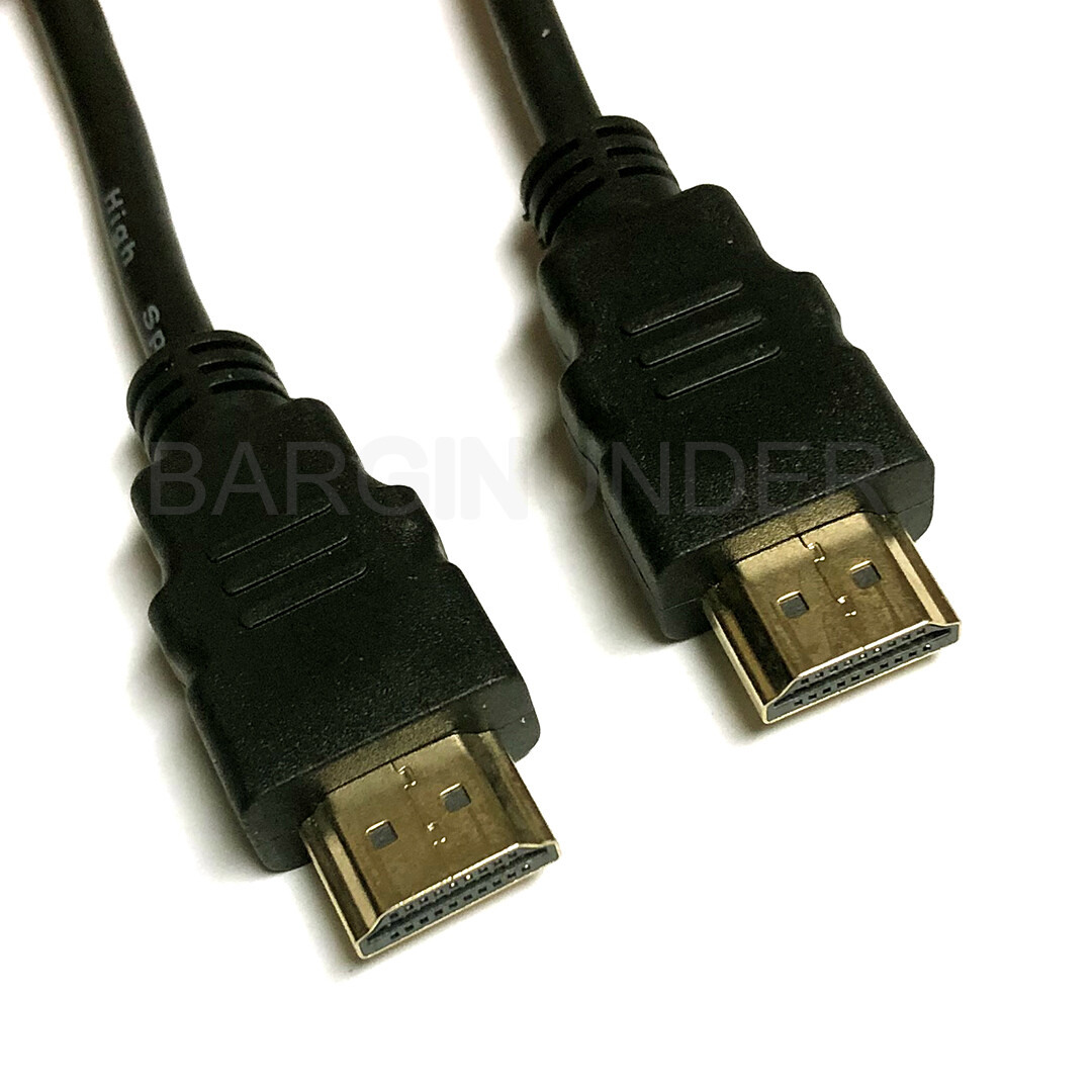 Premium 3FT Gold-Plated HDMI Cable for Xbox PS3 HD TV & Computer - High Speed-image