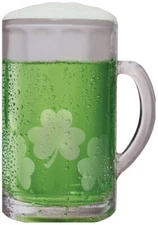 Green Beer Mug - Designer Greetings Die Cut St. Patrick's Day Card