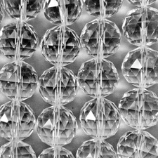 Clear Crystal 18mm Large Round Ball Chinese Crystal Glass Q6 Beads Per Pkg