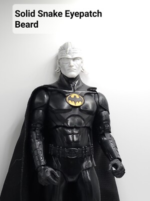 3d Printed SOLID SNAKE Head #2 1:10 7'' MARVEL LEGENDS MCFARLANE DC MULTIVERSE