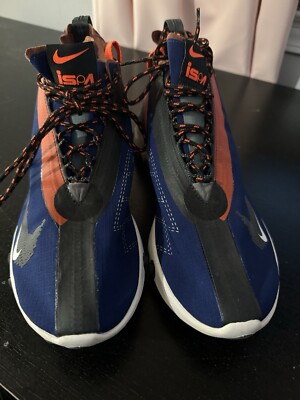Nike React Runner WR ISPA Mid Mens Blue Orange Void Running