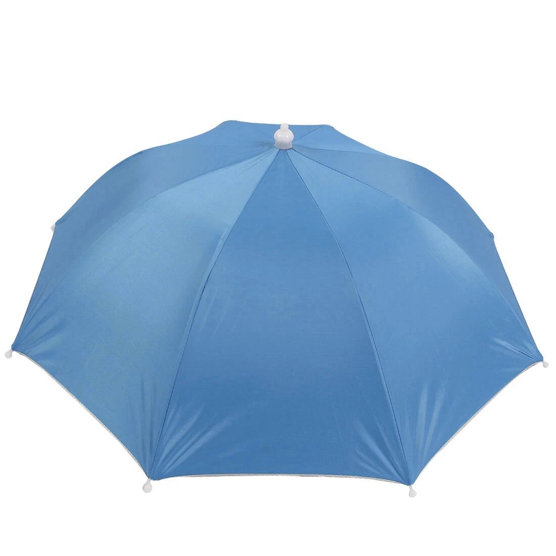 blue umbrella hat