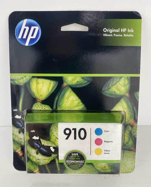 HP 910 (3YN97AN) Cyan/Magenta/Yellow Original Ink Cartridge for sale online | eBay