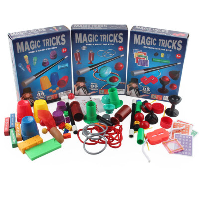 CHOICE 3 KIDS MAGIC TRICK SETS - OVER 35 EASY TO LEARN TRICKS - FREE DELIVERY!