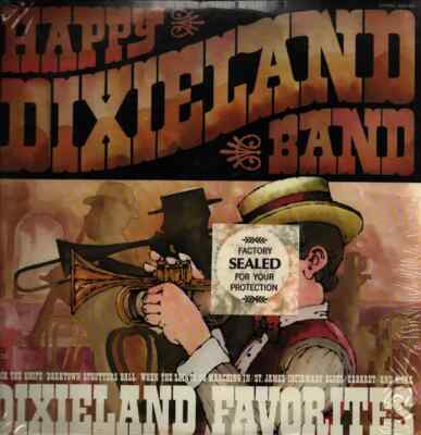 Happy Dixieland Band Dixieland Favorites Sunnyvale Rec. Vinyl LP