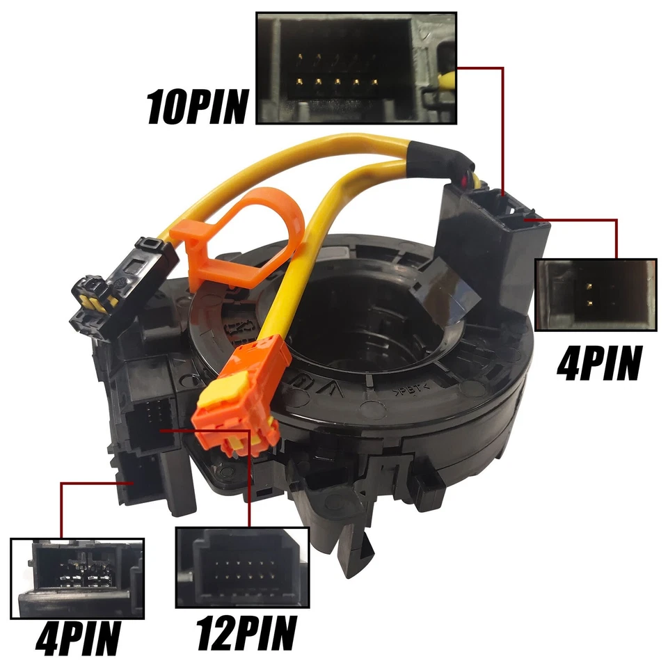 TOYOTA TACOMA 2005-2013 VOLANTE RELOJ RESORTE ESPIRAL CABLE Foto 4 de 4