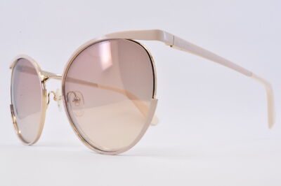 Salvatore Ferragamo Sunglasses SF165S 109 Ivory/Gold, Size  display picture 1