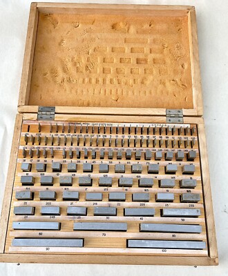 Precision Metric Gauge Block (111pcs) USSR 1.005-100mm