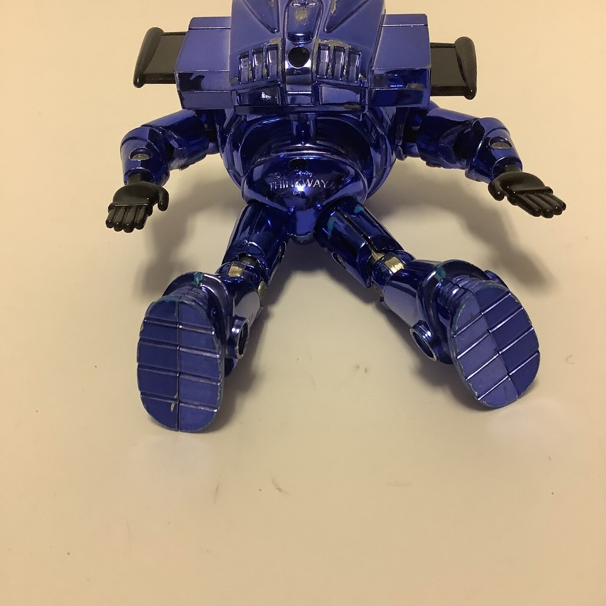 【未開封】トイストーリー Stealth バズUPU Thinkwaytoys Toy Story Stealth Buzz Lightyear Chrome Blue Thinkway Toys
