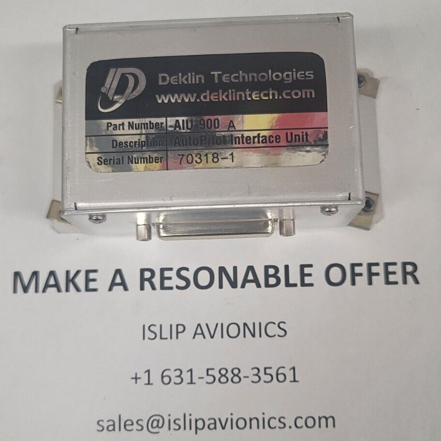 DEKLIN AIU-900A Autopilot Interface Unit | eBay