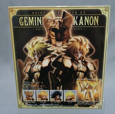 Bandai Saint Cloth Myth EX Gemini Saga & Kanon – Original Color Edition – Luxus-Figuren Aus Saint Seiya, Tamashii Nation 2018
