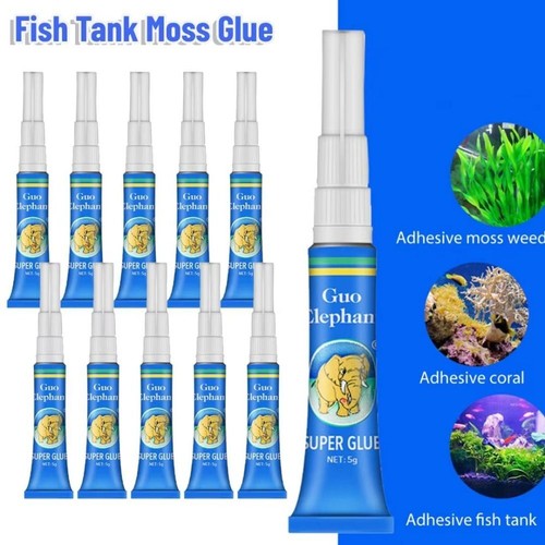 5Pcs Instant Fish Tank Landscaping Moss Glue Aquarium