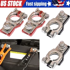 Battery Terminal Connector Top Post Positive Negative Heavy Duty Universal lot