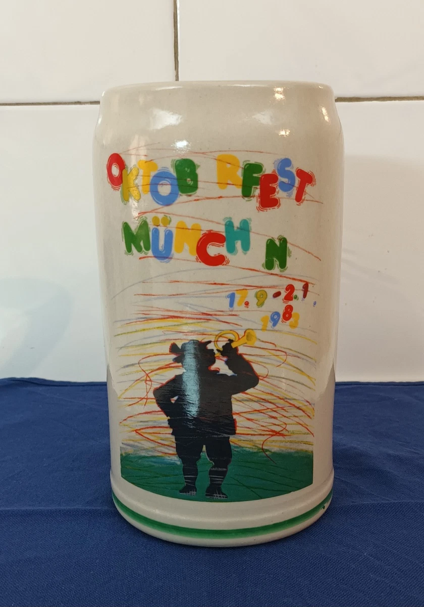 Boccale da Birra tedesco Oktoberfest 0,5 litri KI 09-Z 0,5L nuovo