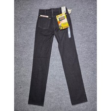 Vintage Wrangler 13MWZ Cowboy Cut Jeans Mens 29x38 Stay Black Denim USA NWT