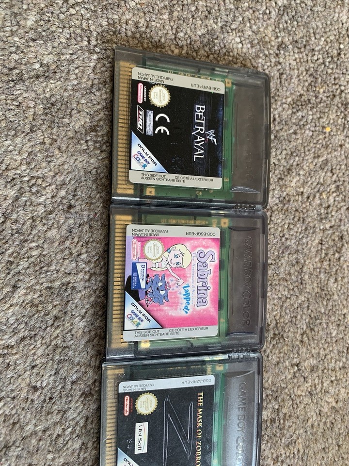 Nintendo Gameboy Colour Game Bundle | eBay UK