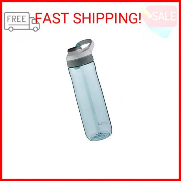 Contigo Autoseal Cortland Water Bottle, 24 Oz, Greyed Jade
