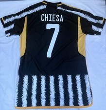 Chiesa 7 Adidas Juventus 2022/2024 Men’s Medium Home Authentic Jersey