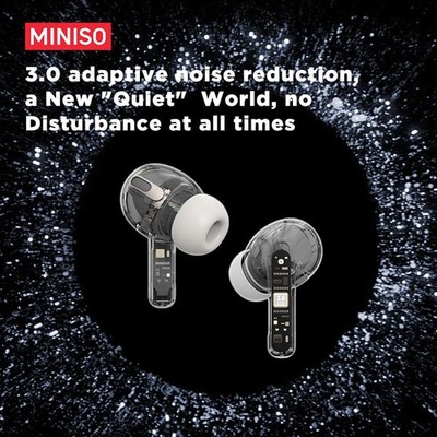 MINISO MS106 Wireless Earbuds Bluetooth Headset AI Translator