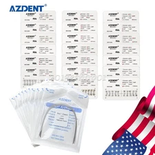 AZDENT Dental Orthodontic Arch Wires/Brackets Braces Mini Roth/MBT 022 Hooks 345