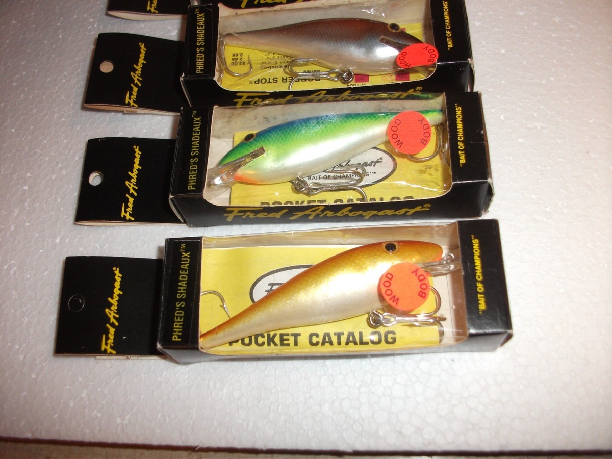 Leurre Vintage Fred Arbogast Phred's Shadeaux – 1/2 Oz – Truite Arc-en-ciel – Neuf