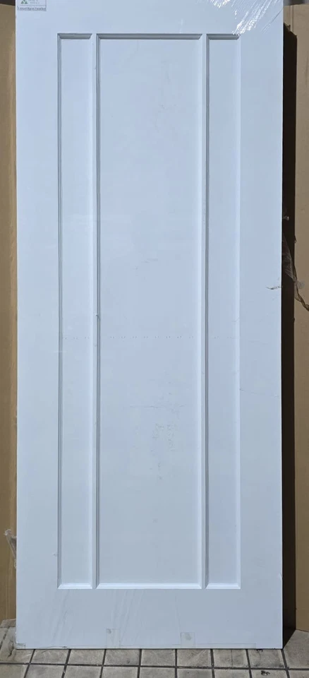Yasen Wood Primed Ripon Panelled Solid White Internal Door + Nationwide Delivery - Image 4 of 4