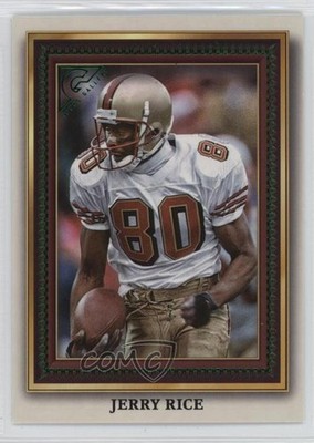 2023 Topps Composite Portrait Gallery Green /250 Jerry Rice #PG-6 HOF 3wu