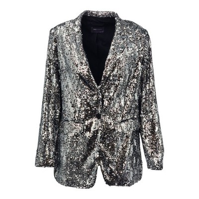 M&S COLLECTION Blazer Damen Jacke mit Pailletten