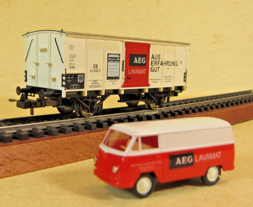 TRIX MÄRKLIN H0 23970 Historischer Güterwagen AEG exclusiv schönes Modell OVP | Zustand: Gebraucht
