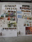 (FDC22) 2009 Commemorative  COLLECTION 18 GB First Day Covers VG