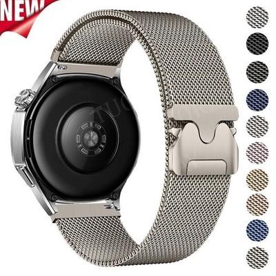 Magnet Milanese Metal Band Strap for Huawei Watch 5 4 3 2 SE GT5 Pro GT4 46-48mm