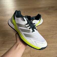 adidas Defiant Speed 2 M Clay Men’s Tennis Shoes White/Neon Size UK 9 BNWT