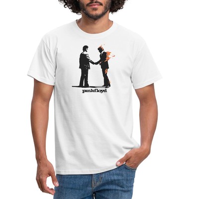 Pink Floyd Album Cover Und Logo Männer T-Shirt