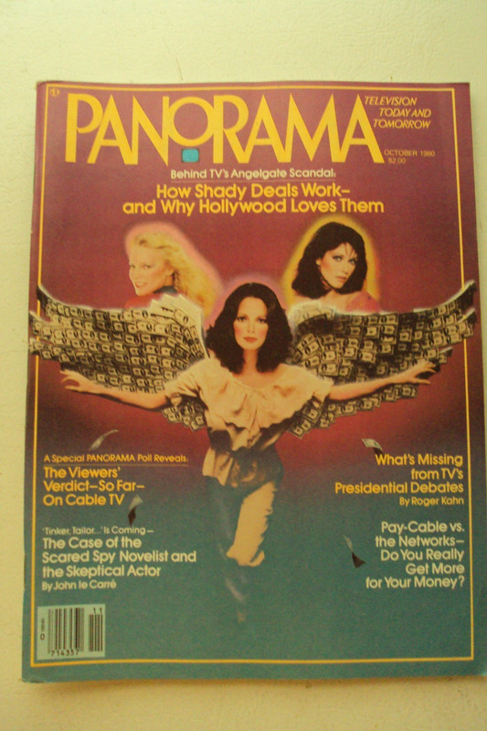 Panorama deluxe TV magazine, #9, October 1980, Charlie's Angels scandal