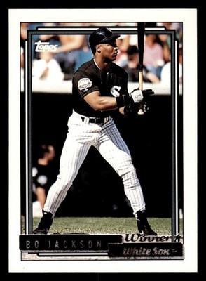 1992 Topps Gold Winner Chicago White Sox Team Set | Bo Jackson | 30 Cards